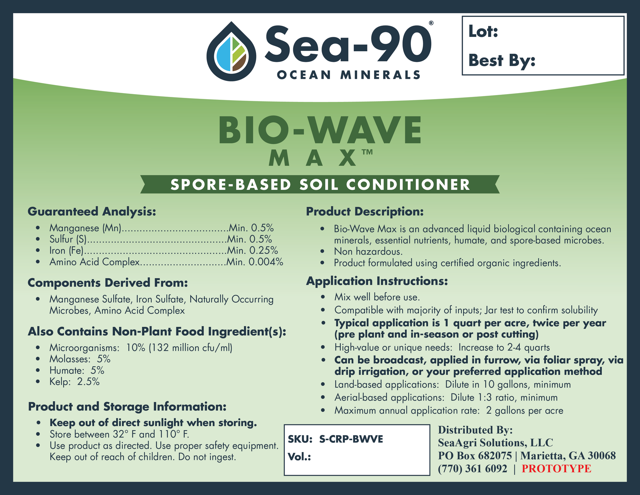 Sea-90 Bio-Wave Max – Sea-90 Ocean Minerals