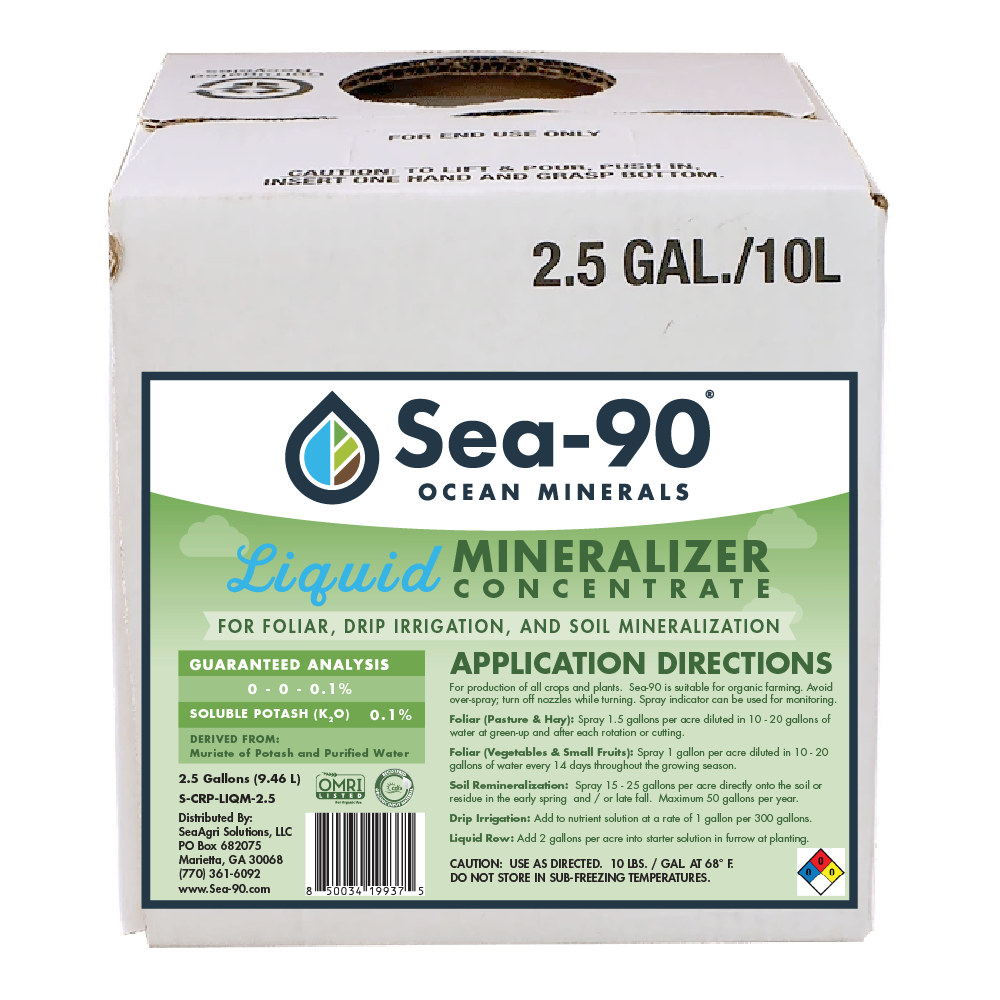 Sea-90 Liquid Mineralizer Concentrate – Sea-90 Ocean Minerals