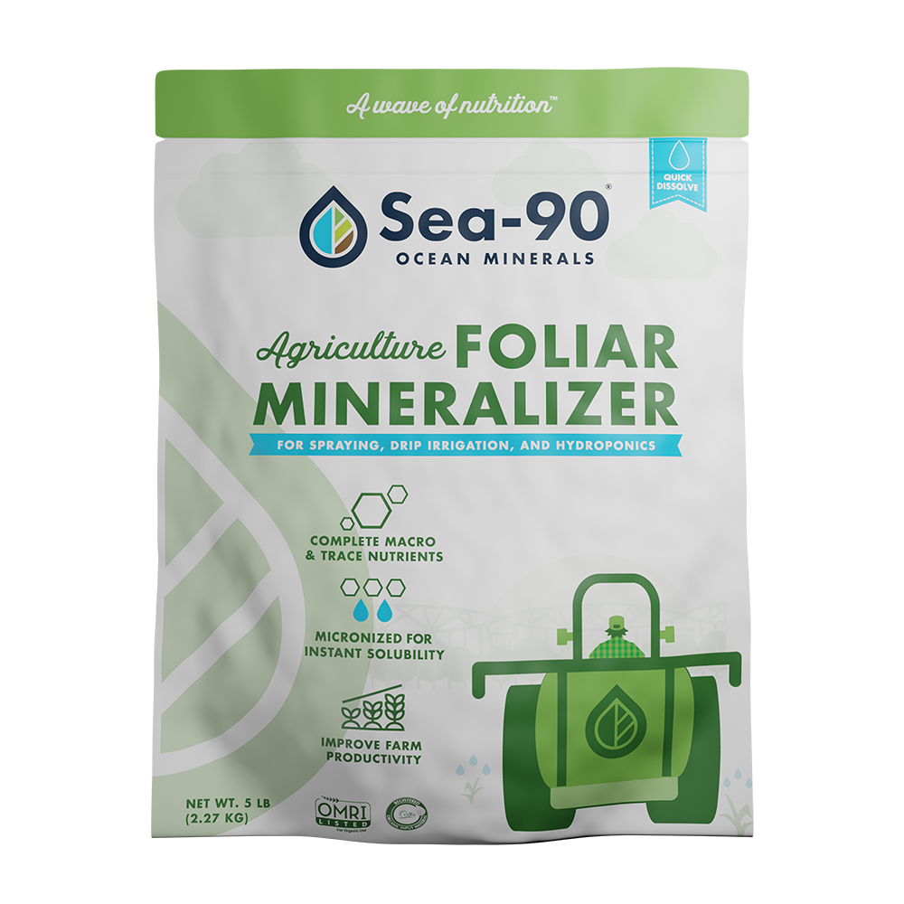 Sea90 Agriculture Foliar Mineralizer Sea90 Ocean Minerals