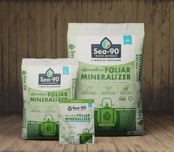 Sea-90 Agriculture Foliar Mineralizer – Sea-90 Ocean Minerals