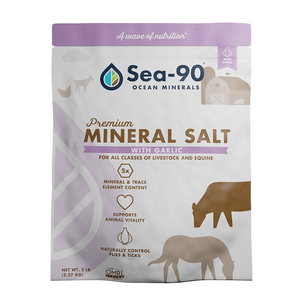Sea-90 Premium Mineral Salt with Garlic